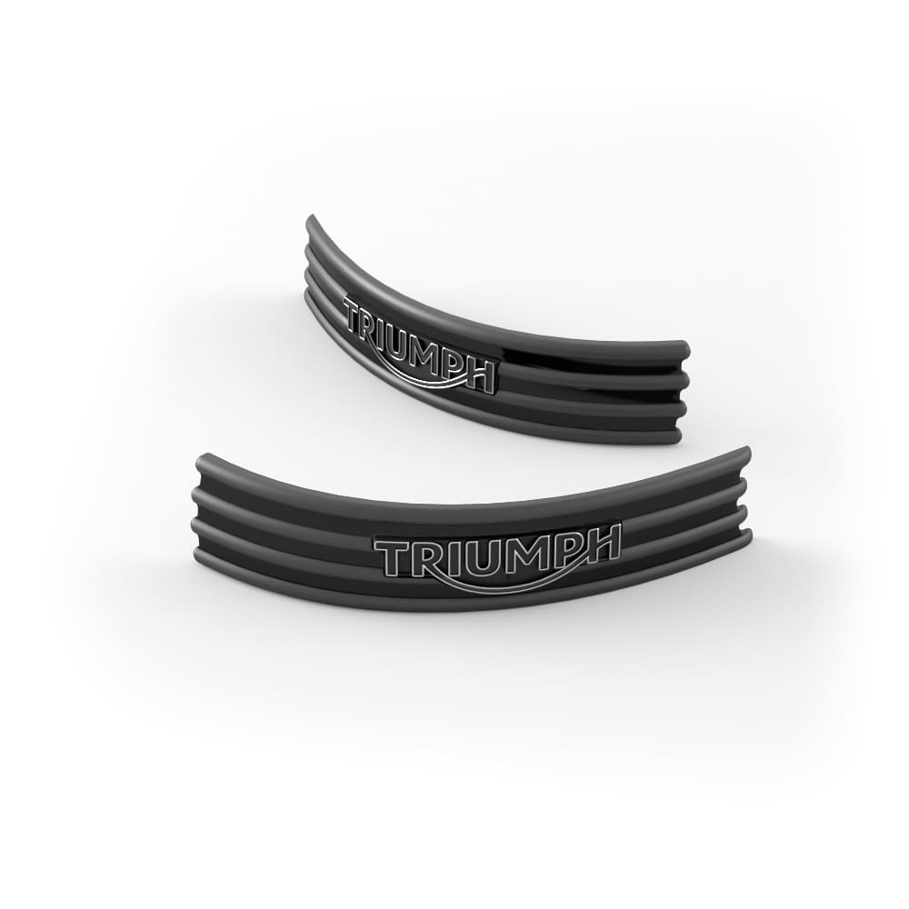 4バーバッジ（ブラック） | Triumph Motorcycles